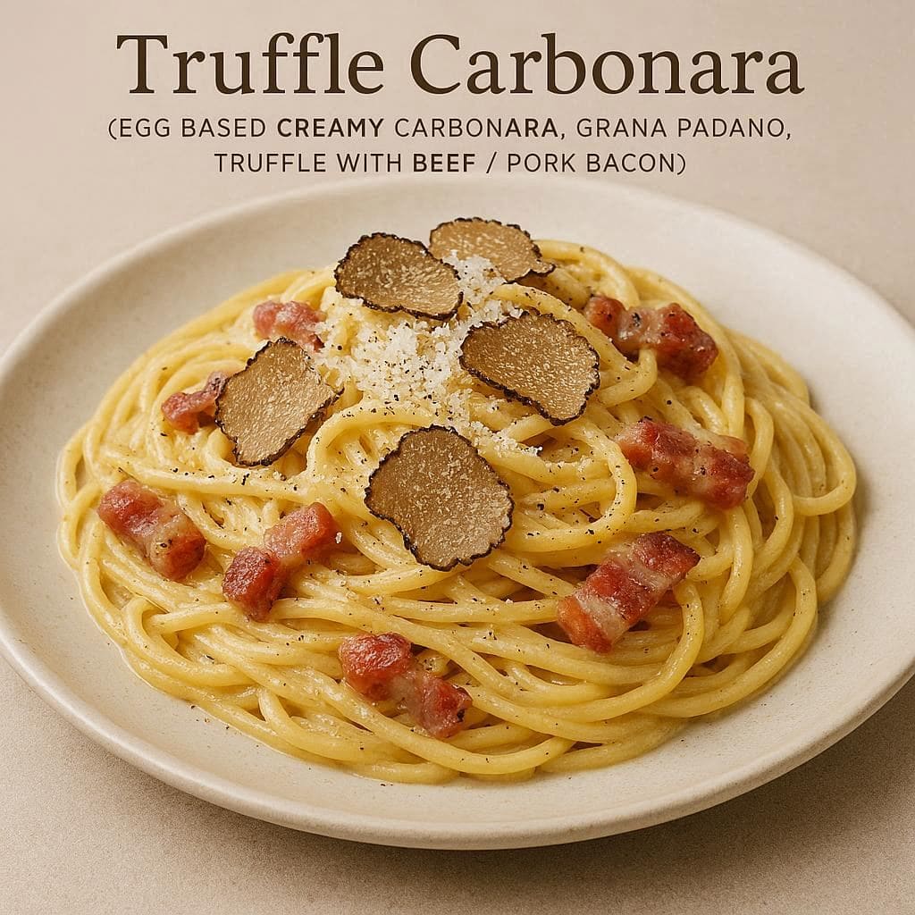 Truffle Carbonara – Ottoman Coffee Brewers